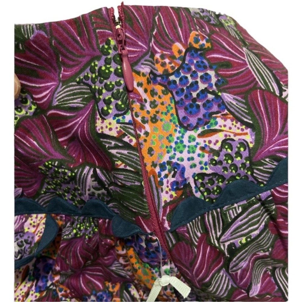 Kika Vargas Multicolor Floral Midi Skirt - Picture 5 of 10